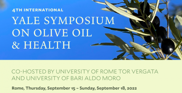In Italia il 4° Simposio internazionale di Yale su olio e salute